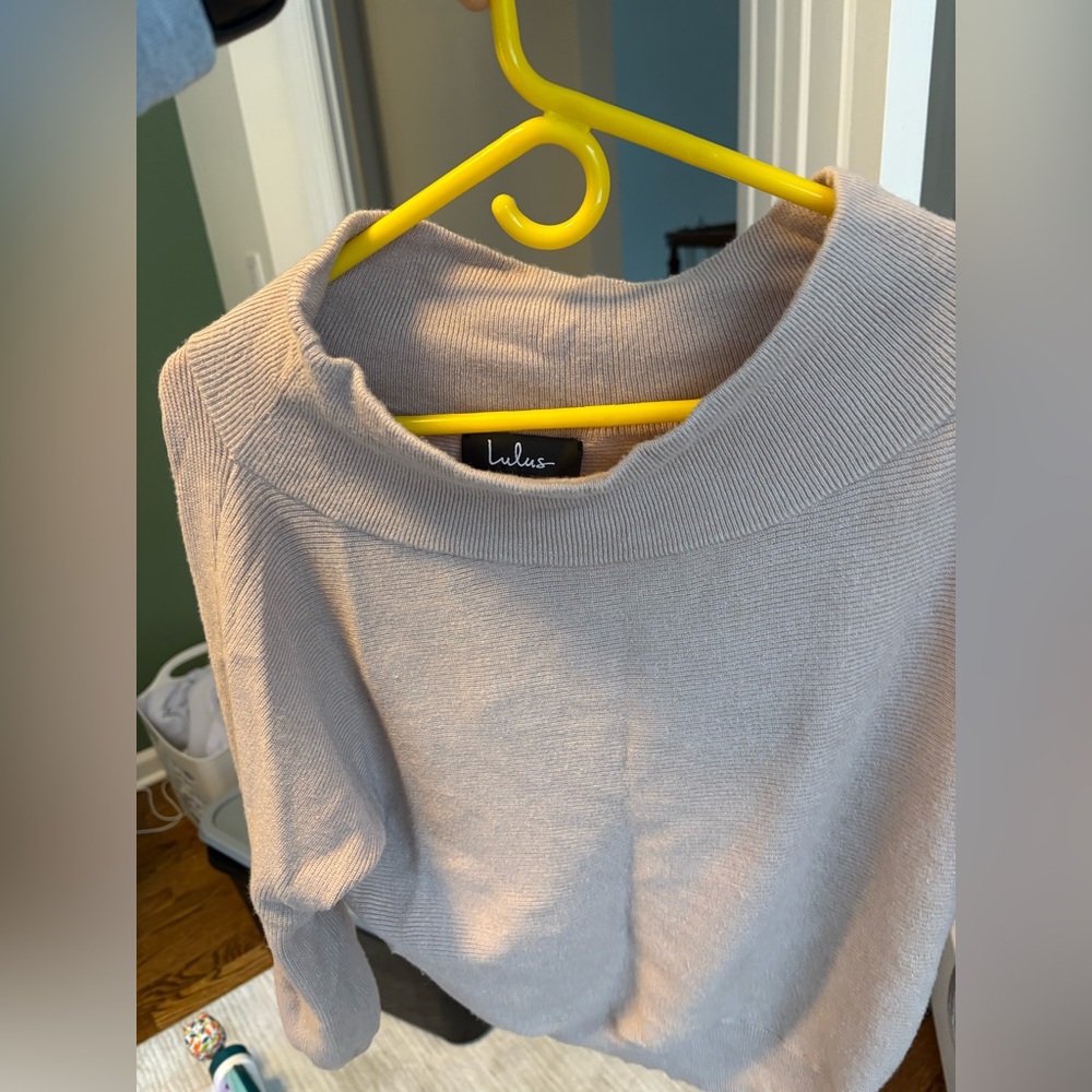Lulus cowl neck sweater